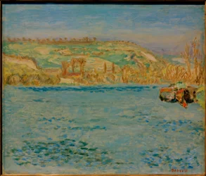 Die Seine bei Vernonnet